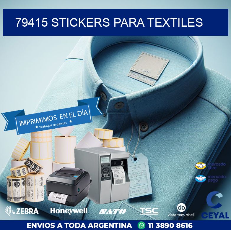 79415 STICKERS PARA TEXTILES