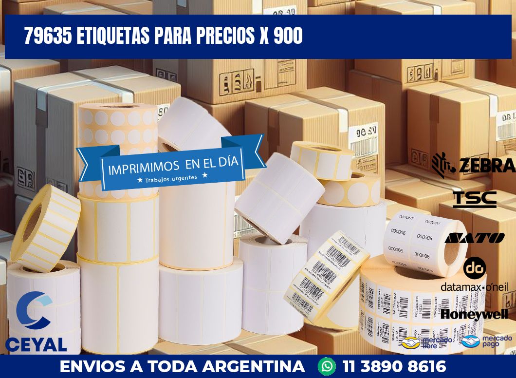 79635 ETIQUETAS PARA PRECIOS X 900