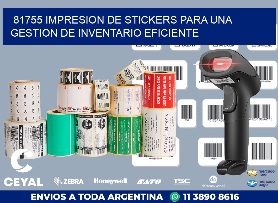 81755 IMPRESION DE STICKERS PARA UNA GESTION DE INVENTARIO EFICIENTE