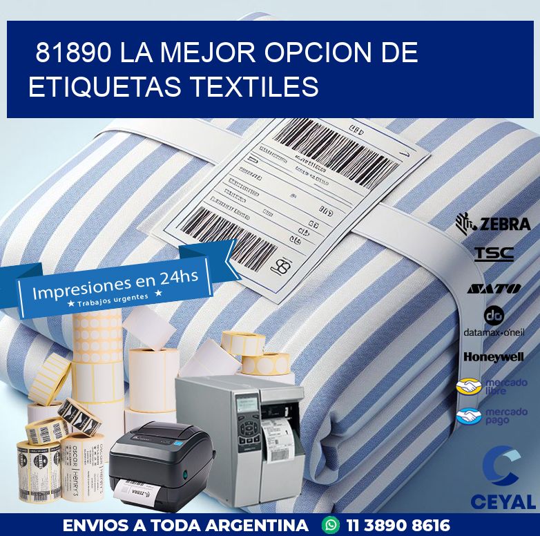 81890 LA MEJOR OPCION DE ETIQUETAS TEXTILES