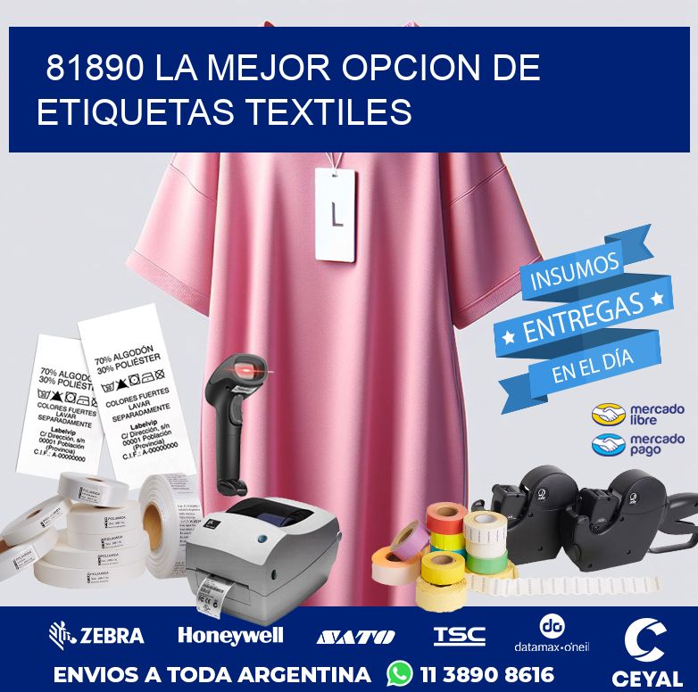 81890 LA MEJOR OPCION DE ETIQUETAS TEXTILES