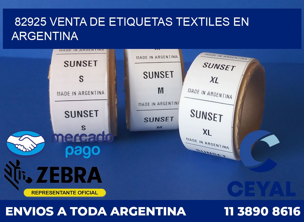 82925 VENTA DE ETIQUETAS TEXTILES EN ARGENTINA