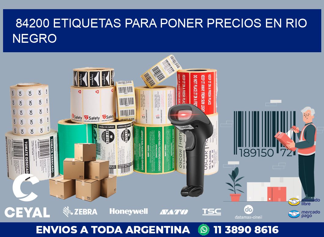 84200 ETIQUETAS PARA PONER PRECIOS EN RIO NEGRO