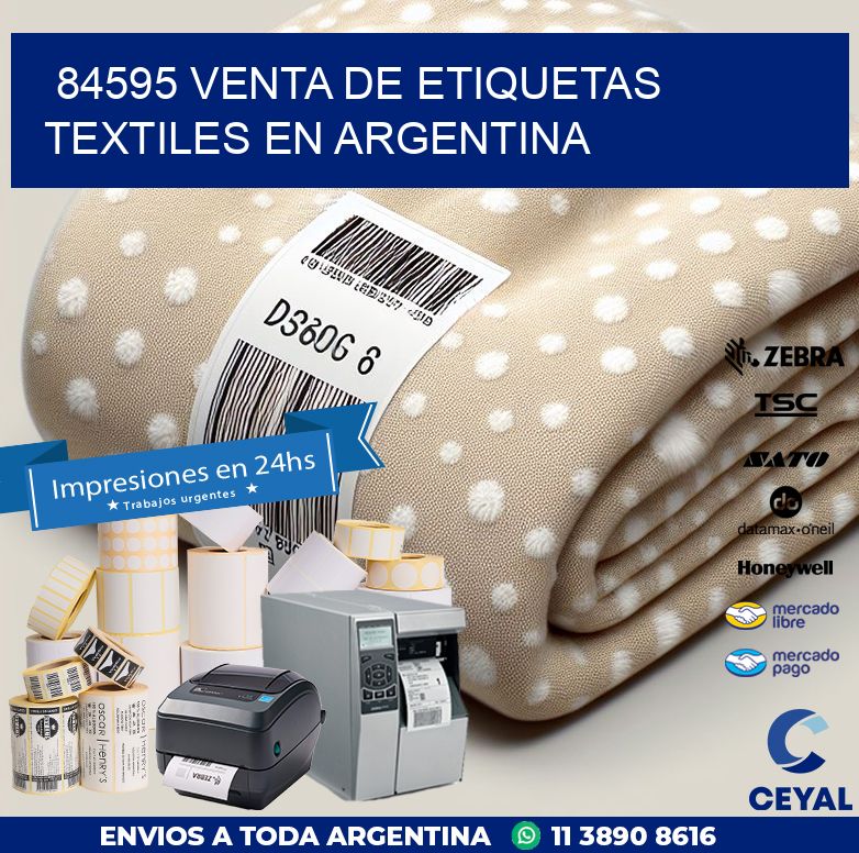 84595 VENTA DE ETIQUETAS TEXTILES EN ARGENTINA