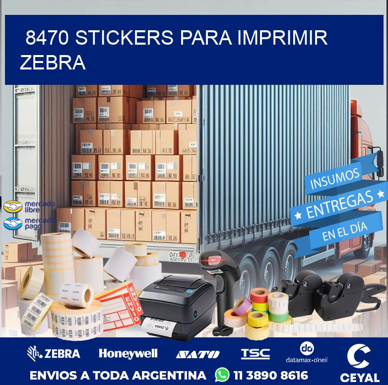 8470 STICKERS PARA IMPRIMIR ZEBRA