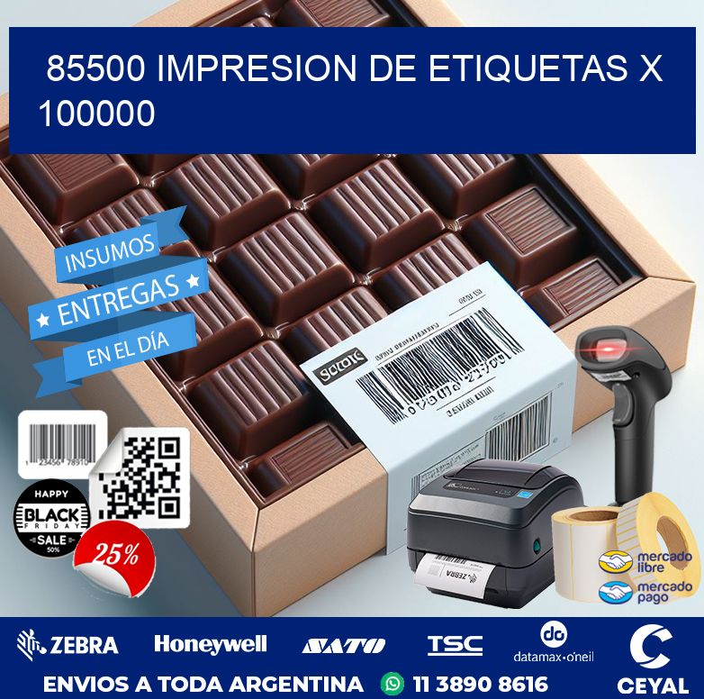 85500 IMPRESION DE ETIQUETAS X 100000