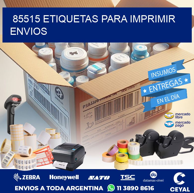 85515 ETIQUETAS PARA IMPRIMIR ENVIOS