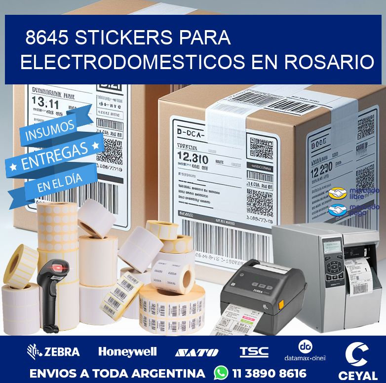 8645 STICKERS PARA ELECTRODOMESTICOS EN ROSARIO
