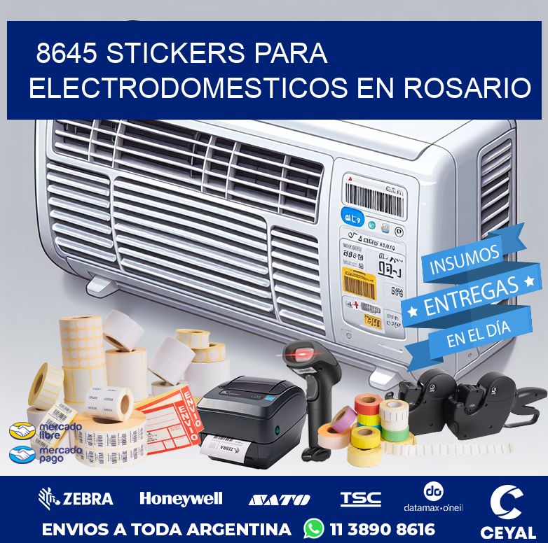 8645 STICKERS PARA ELECTRODOMESTICOS EN ROSARIO