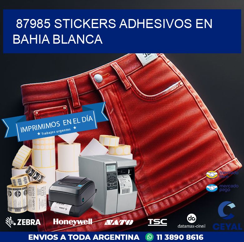87985 STICKERS ADHESIVOS EN BAHIA BLANCA