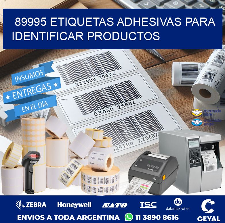 89995 ETIQUETAS ADHESIVAS PARA IDENTIFICAR PRODUCTOS