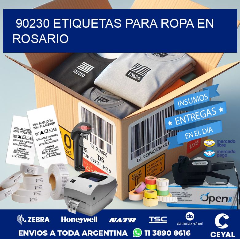 90230 ETIQUETAS PARA ROPA EN ROSARIO