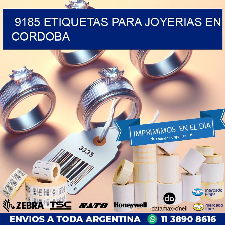 9185 ETIQUETAS PARA JOYERIAS EN CORDOBA