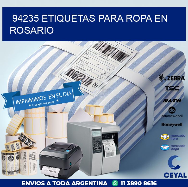 94235 ETIQUETAS PARA ROPA EN ROSARIO