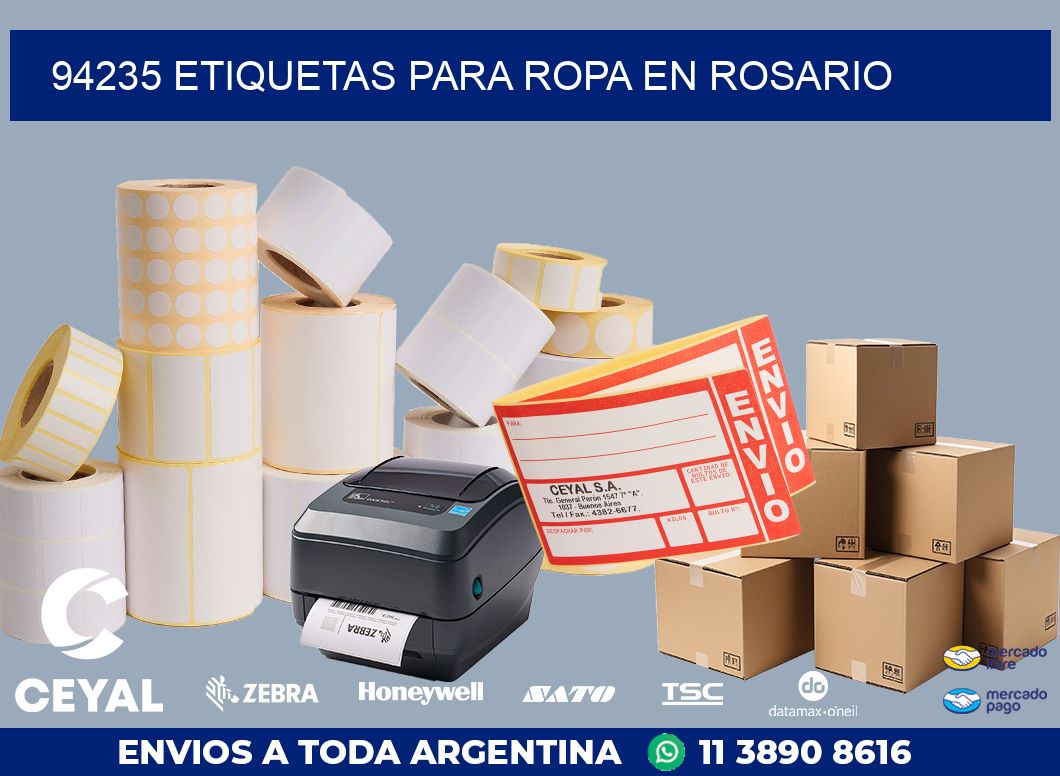 94235 ETIQUETAS PARA ROPA EN ROSARIO