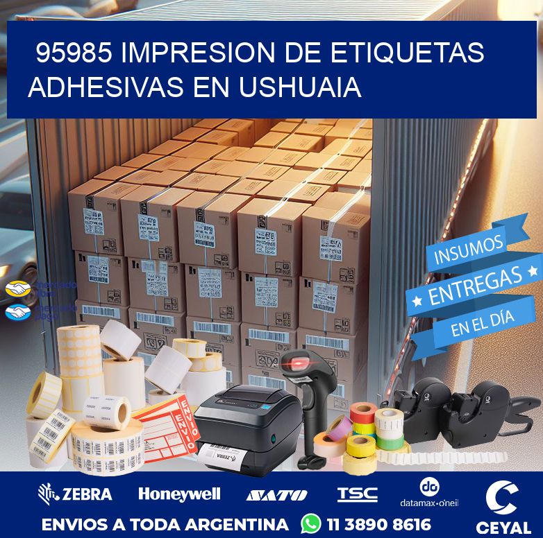 95985 IMPRESION DE ETIQUETAS ADHESIVAS EN USHUAIA