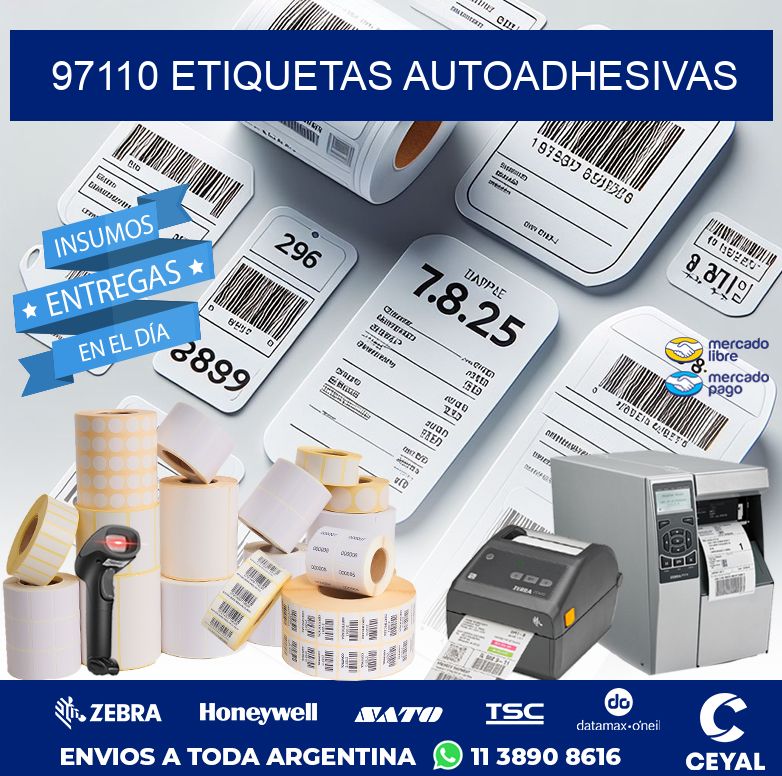 97110 ETIQUETAS AUTOADHESIVAS