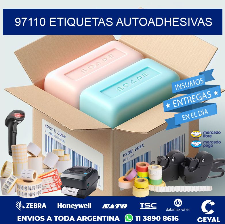97110 ETIQUETAS AUTOADHESIVAS