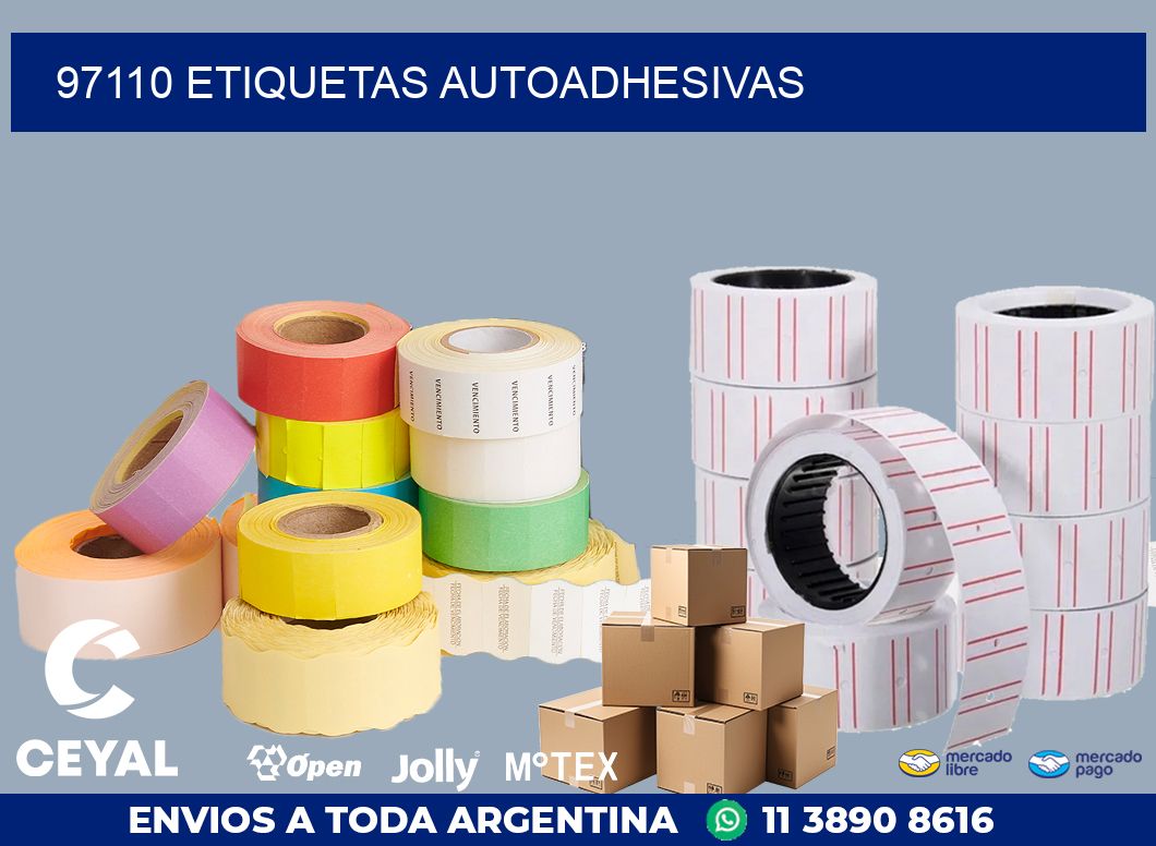 97110 ETIQUETAS AUTOADHESIVAS
