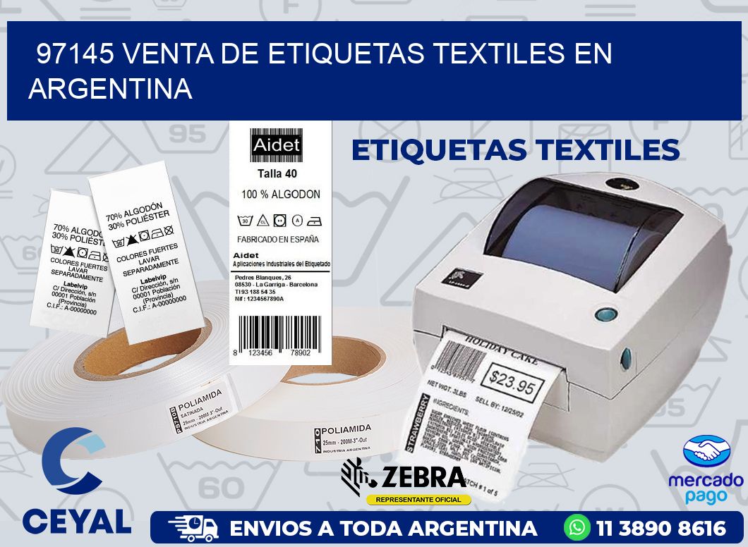 97145 VENTA DE ETIQUETAS TEXTILES EN ARGENTINA