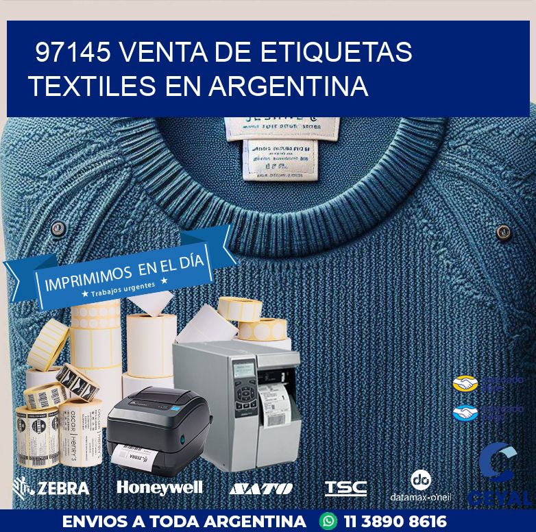 97145 VENTA DE ETIQUETAS TEXTILES EN ARGENTINA
