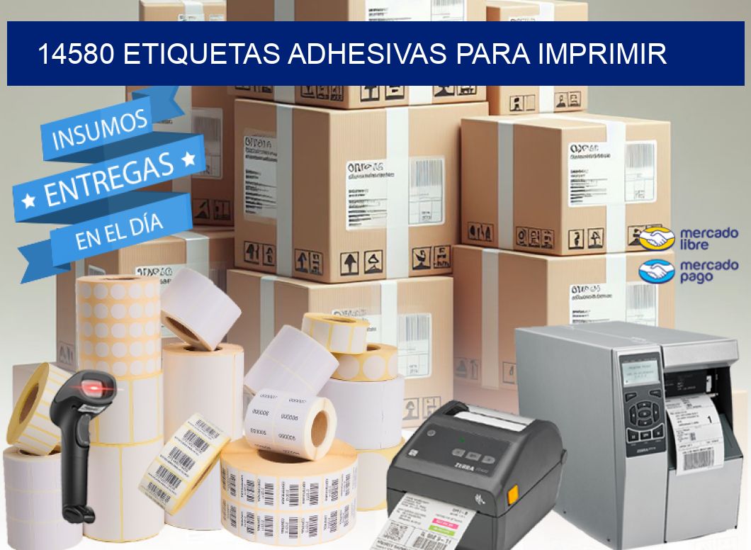 14580 etiquetas adhesivas para imprimir