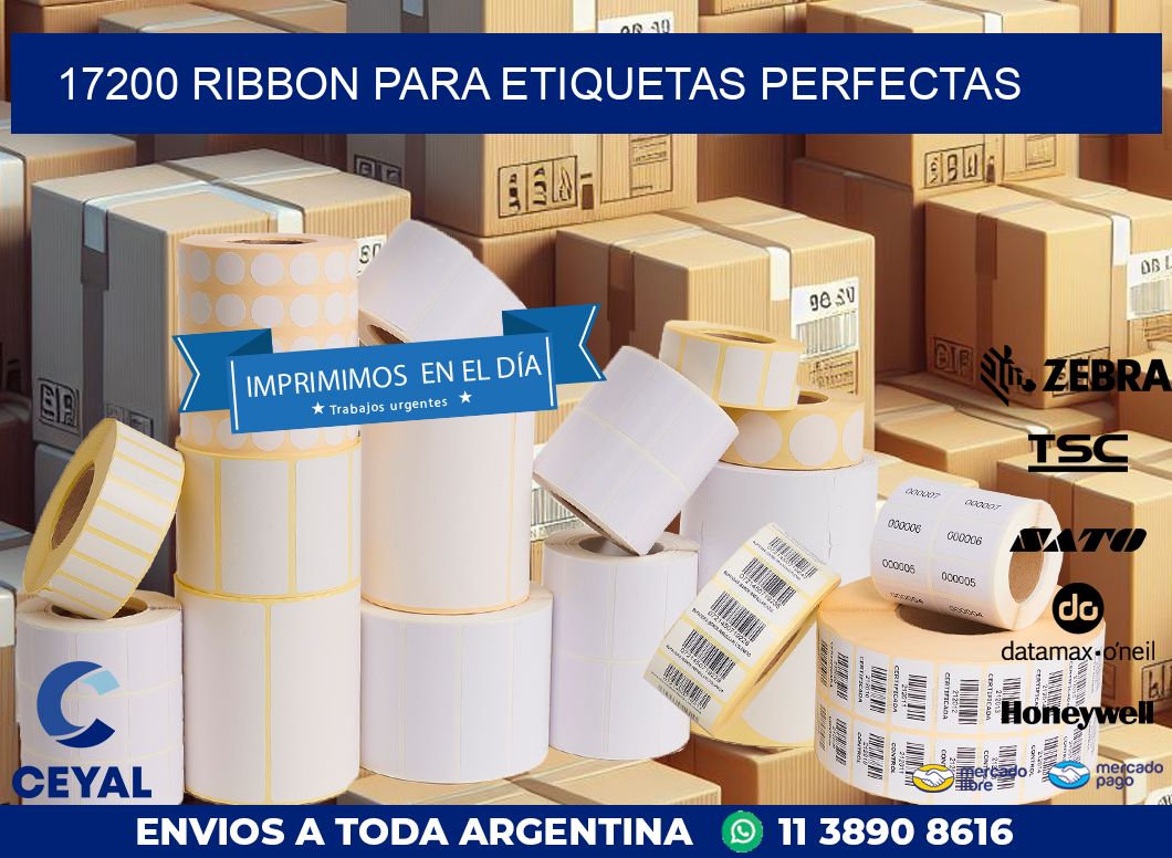 17200 RIBBON PARA ETIQUETAS PERFECTAS