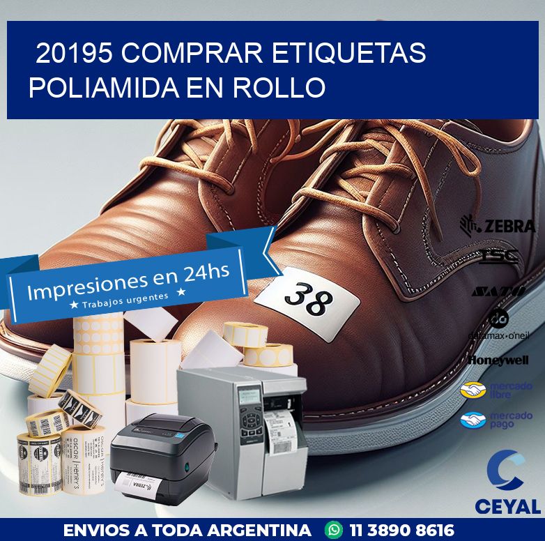 20195 COMPRAR ETIQUETAS POLIAMIDA EN ROLLO
