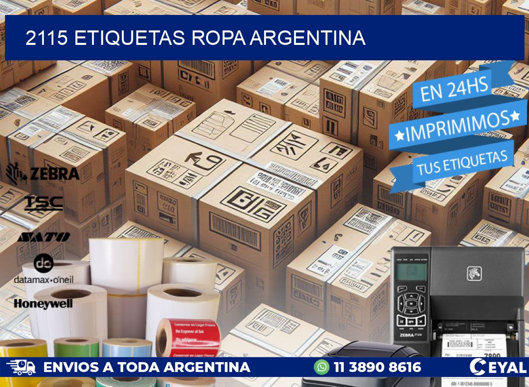 2115 ETIQUETAS ROPA ARGENTINA