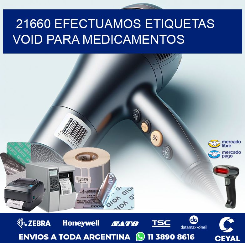 21660 EFECTUAMOS ETIQUETAS VOID PARA MEDICAMENTOS
