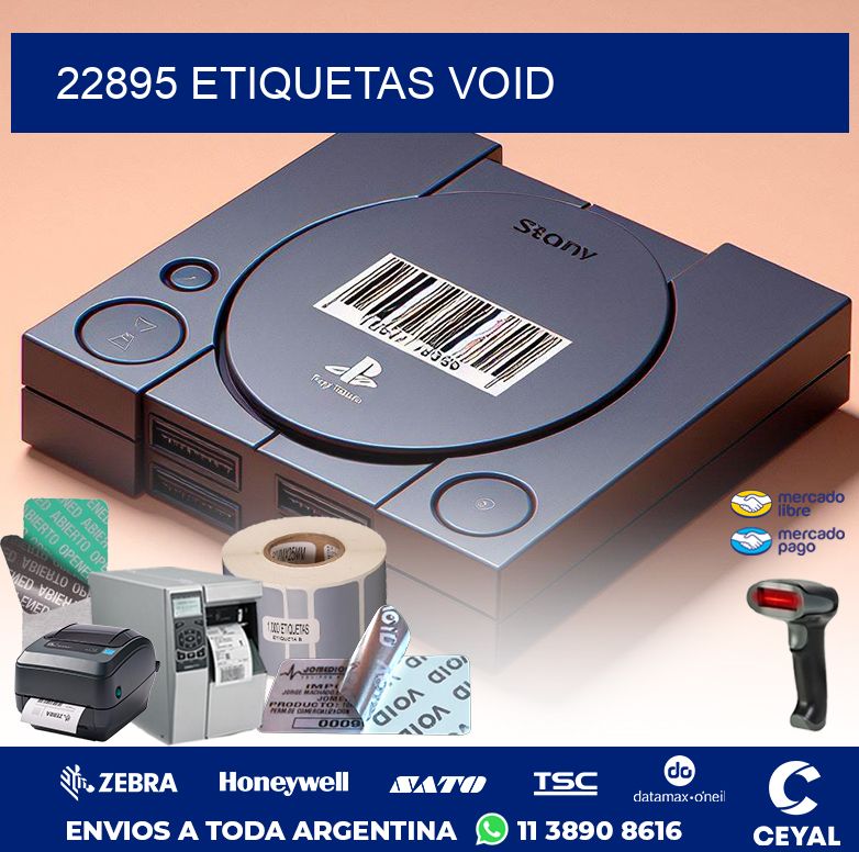 22895 ETIQUETAS VOID