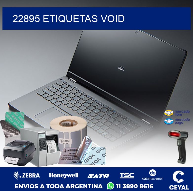 22895 ETIQUETAS VOID