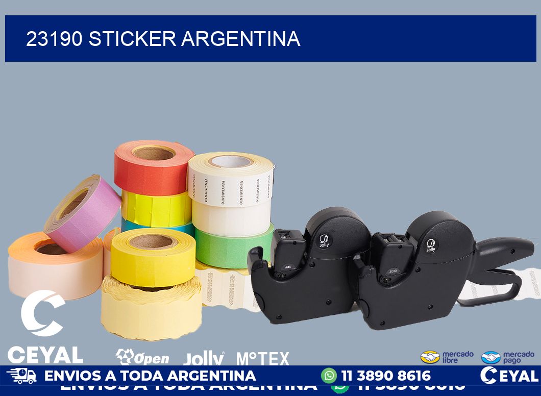 23190 Sticker Argentina