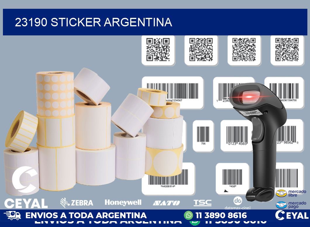 23190 Sticker Argentina