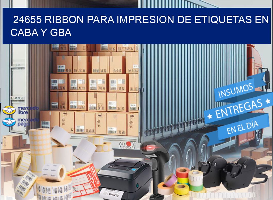 24655 RIBBON PARA IMPRESION DE ETIQUETAS EN CABA Y GBA