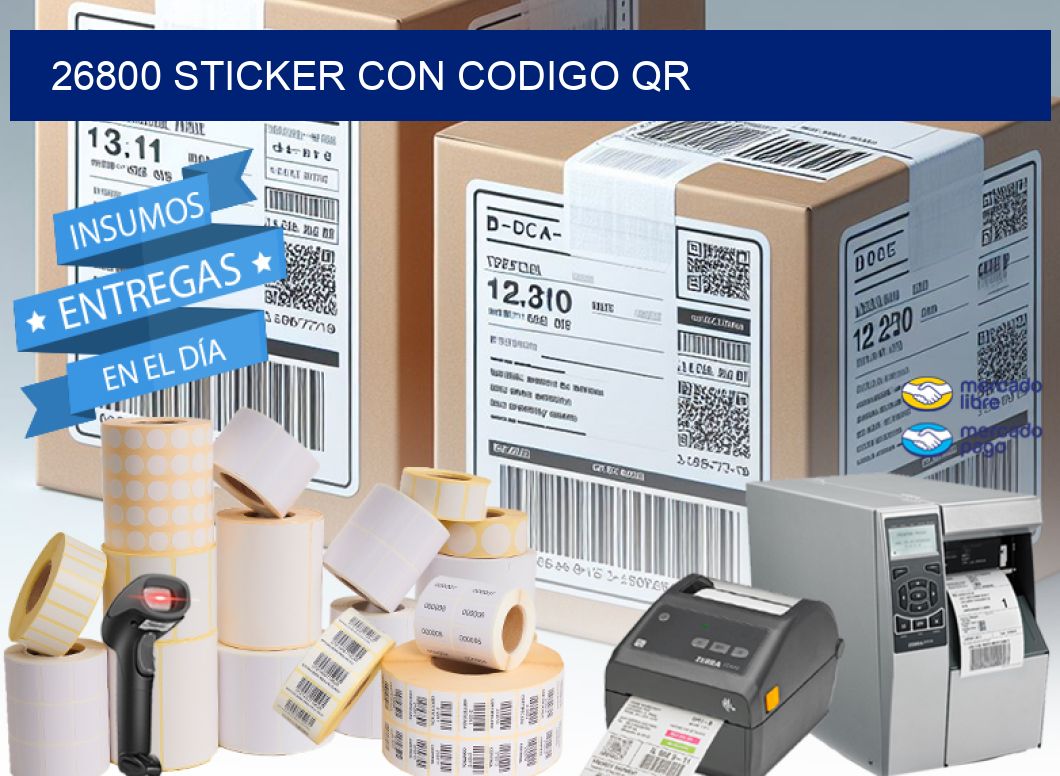 26800 STICKER CON CODIGO QR