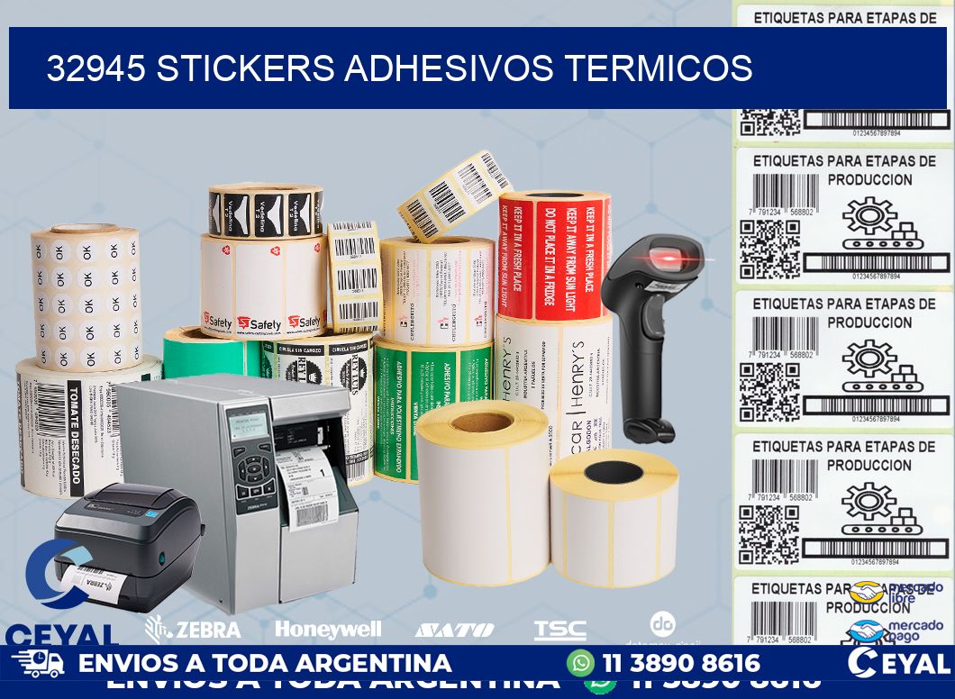 32945 stickers adhesivos termicos