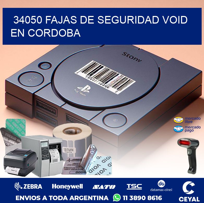 34050 FAJAS DE SEGURIDAD VOID EN CORDOBA