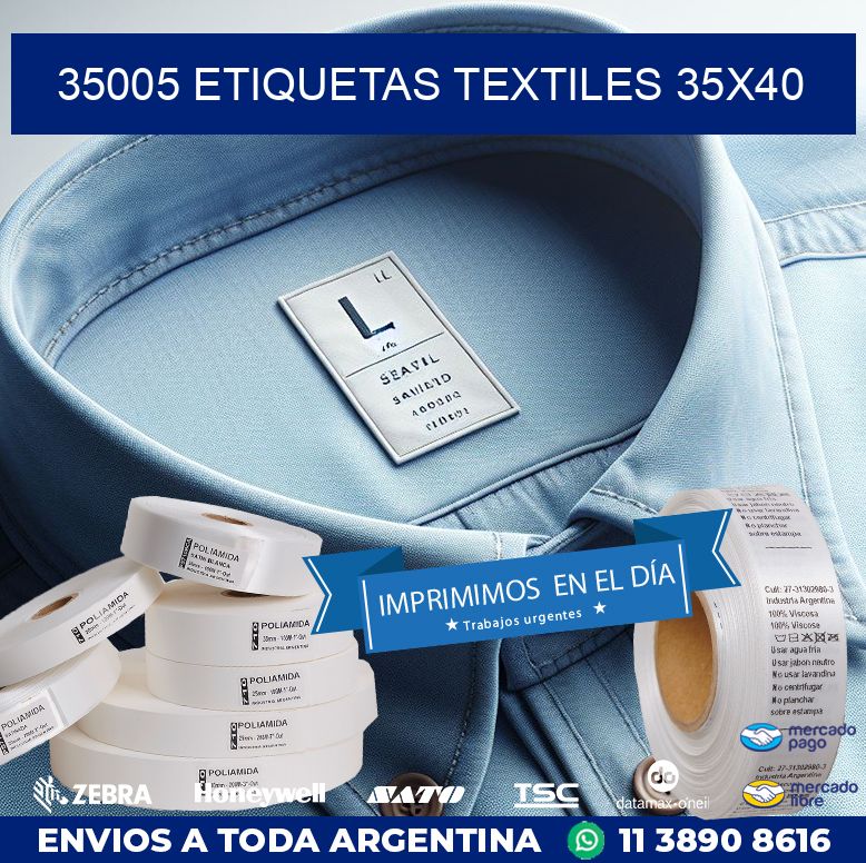 35005 ETIQUETAS TEXTILES 35X40