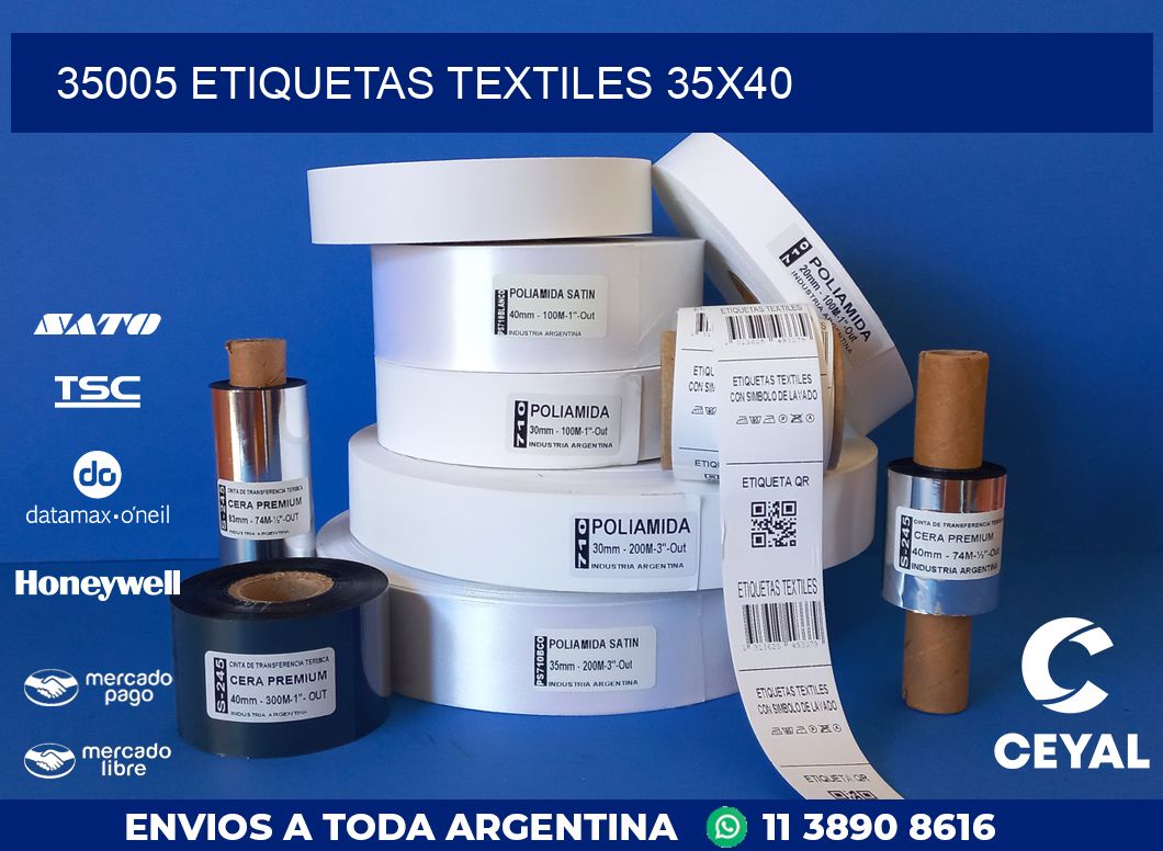 35005 ETIQUETAS TEXTILES 35X40