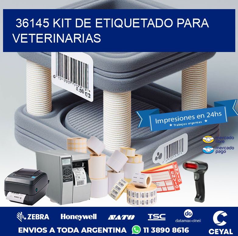 36145 KIT DE ETIQUETADO PARA VETERINARIAS