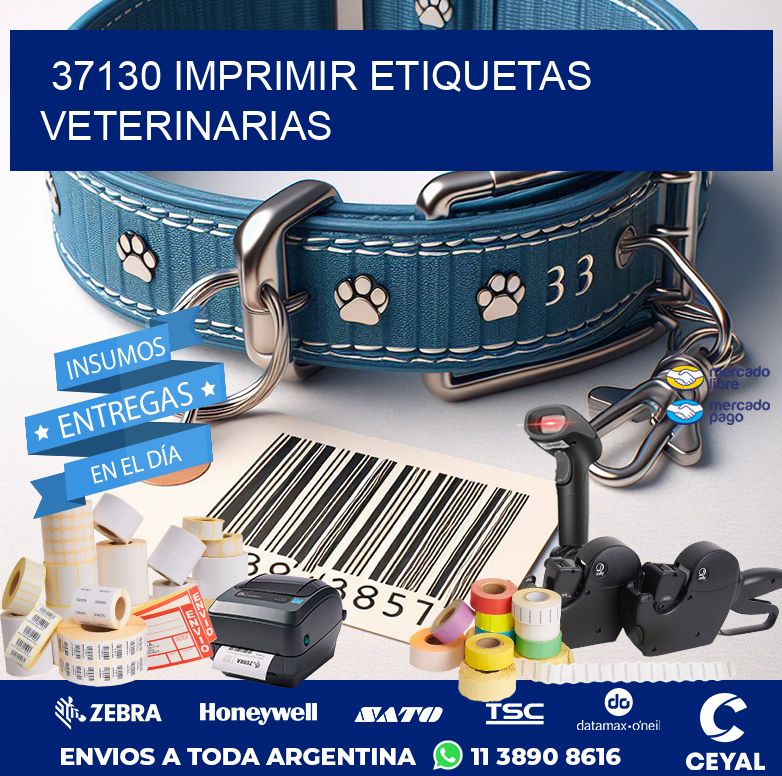 37130 IMPRIMIR ETIQUETAS VETERINARIAS