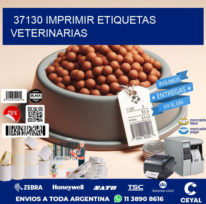 37130 IMPRIMIR ETIQUETAS VETERINARIAS