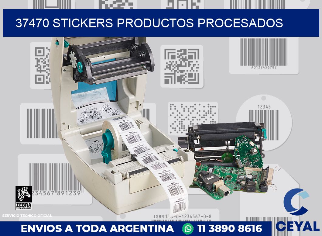 37470 stickers productos procesados