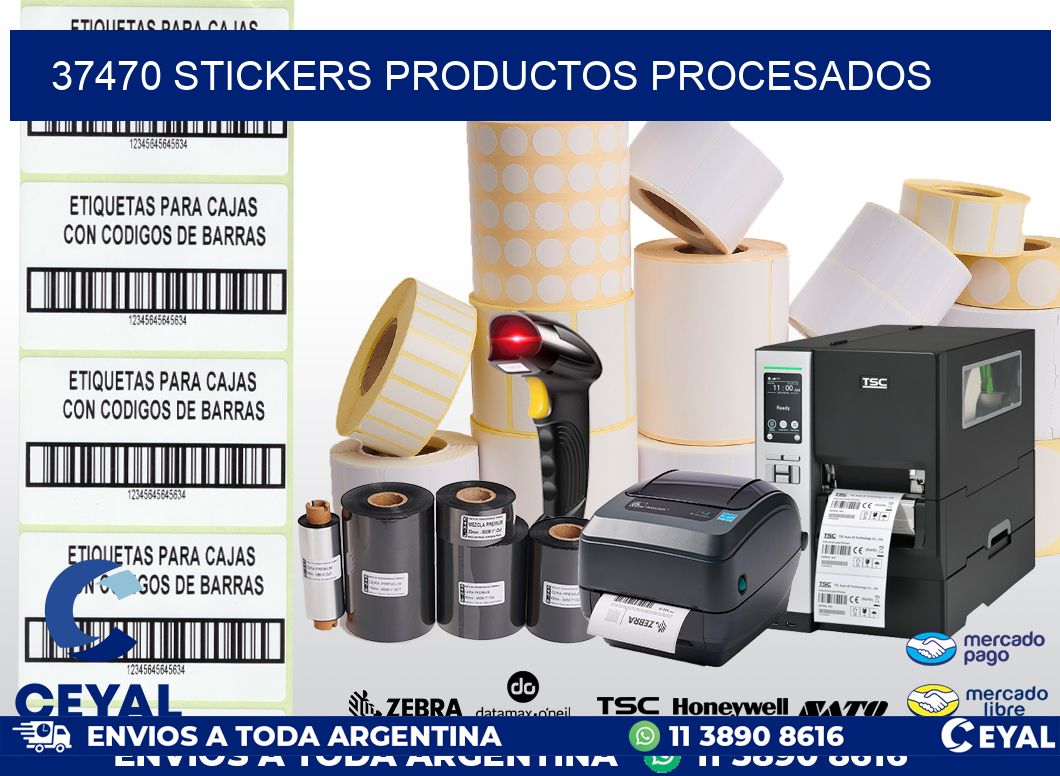 37470 stickers productos procesados