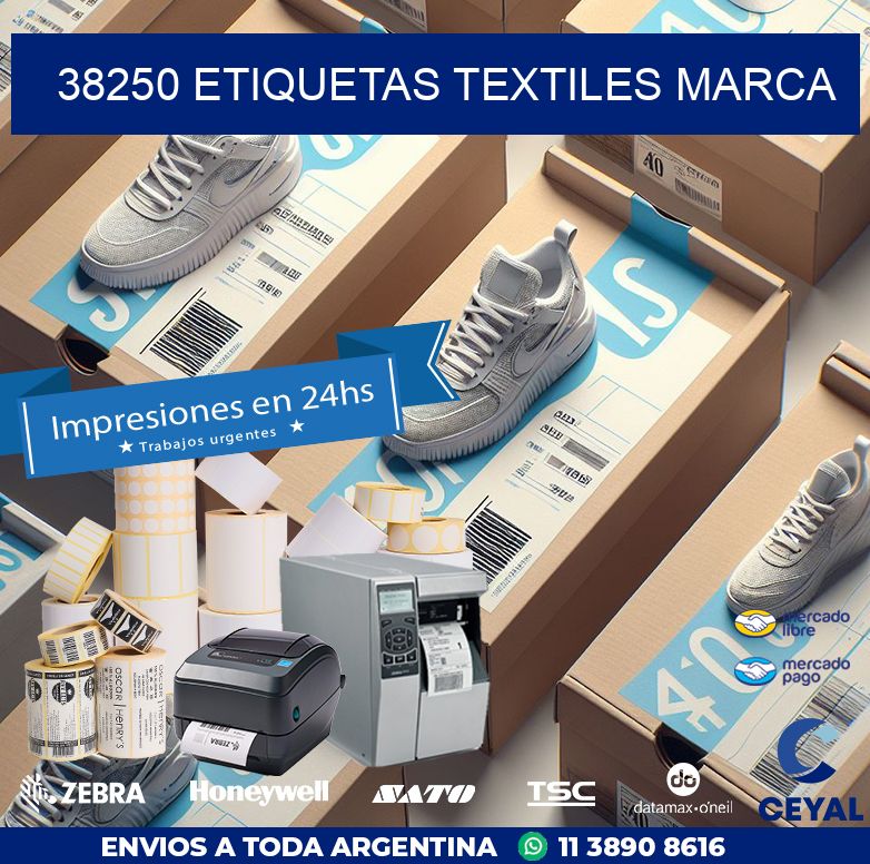 38250 ETIQUETAS TEXTILES MARCA