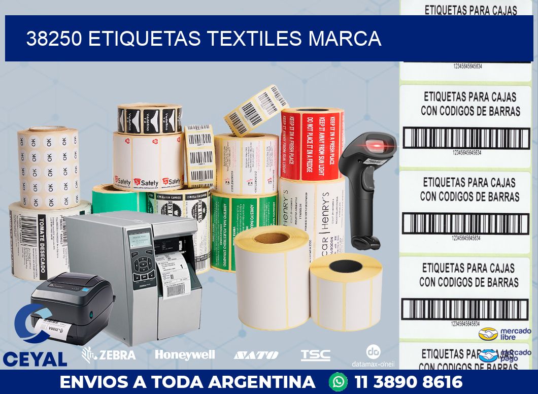 38250 ETIQUETAS TEXTILES MARCA