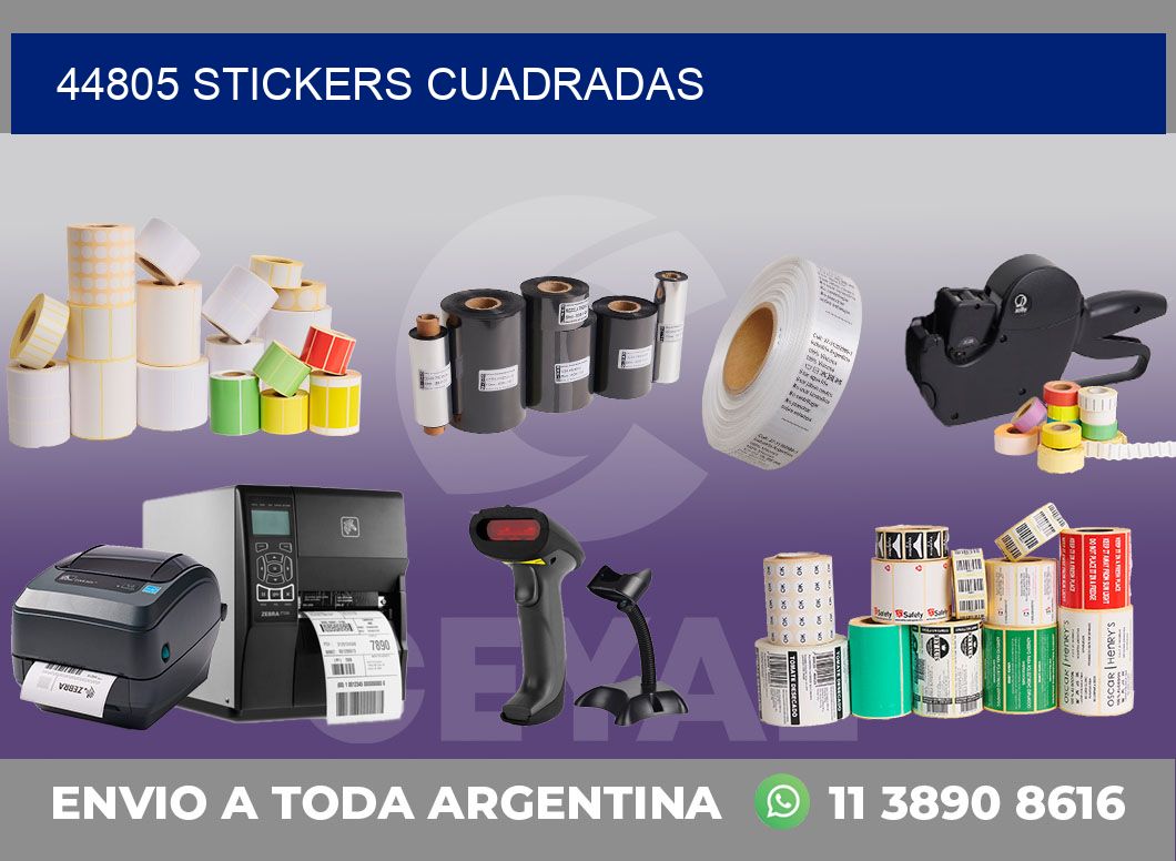 44805 Stickers cuadradas