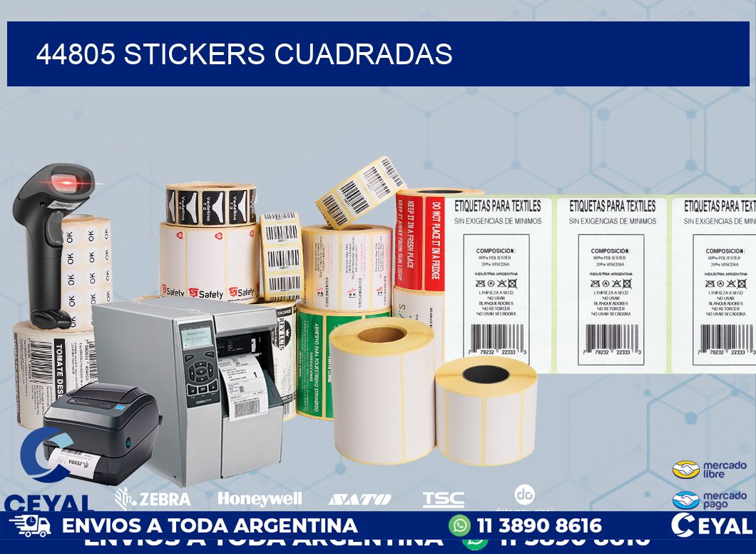 44805 Stickers cuadradas