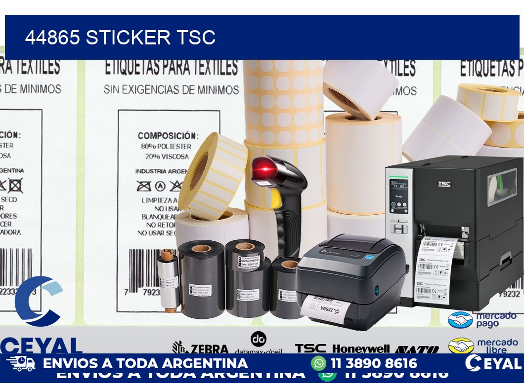 44865 sticker tsc